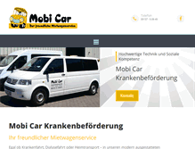 Tablet Screenshot of mobi-car.de